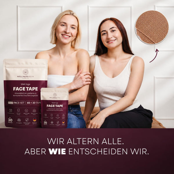 WELLNESSWERK Taśma do Face Tapingu na Całą Twarz