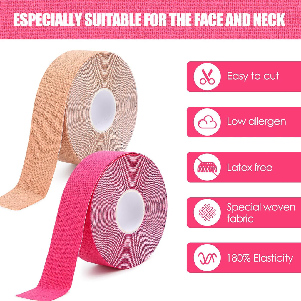Taśmy do Kinesiotapingu Twarzy (Face Taping)