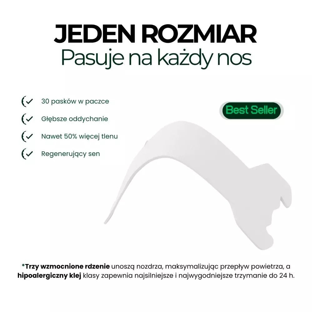 RALLS Ultra Breath Paski na Nos (30 szt.)