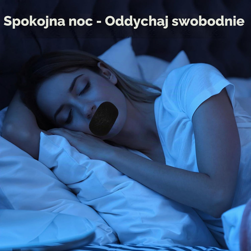 Zestaw Taśm na Usta do Spania (Mouth Tape) – Hipoalergiczne