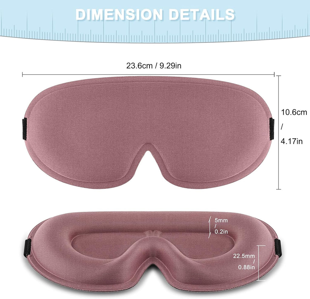 Oumida Profilowana Maska do Spania 3D – dla Śpiących na Boku
