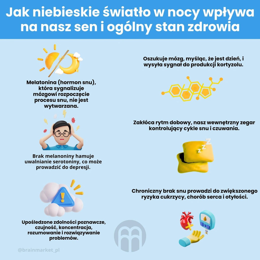 Okulary Stark Blokujące Niebieskie i Zielone Światło – Czerwone Soczewki (Czarne)