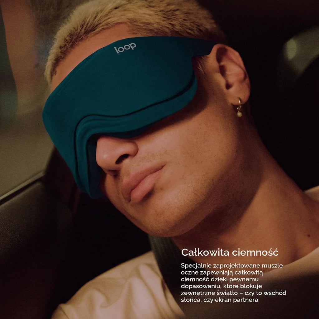 Loop Eclipse Maska do Spania 3D – Total Blackout dla Śpiących na Boku