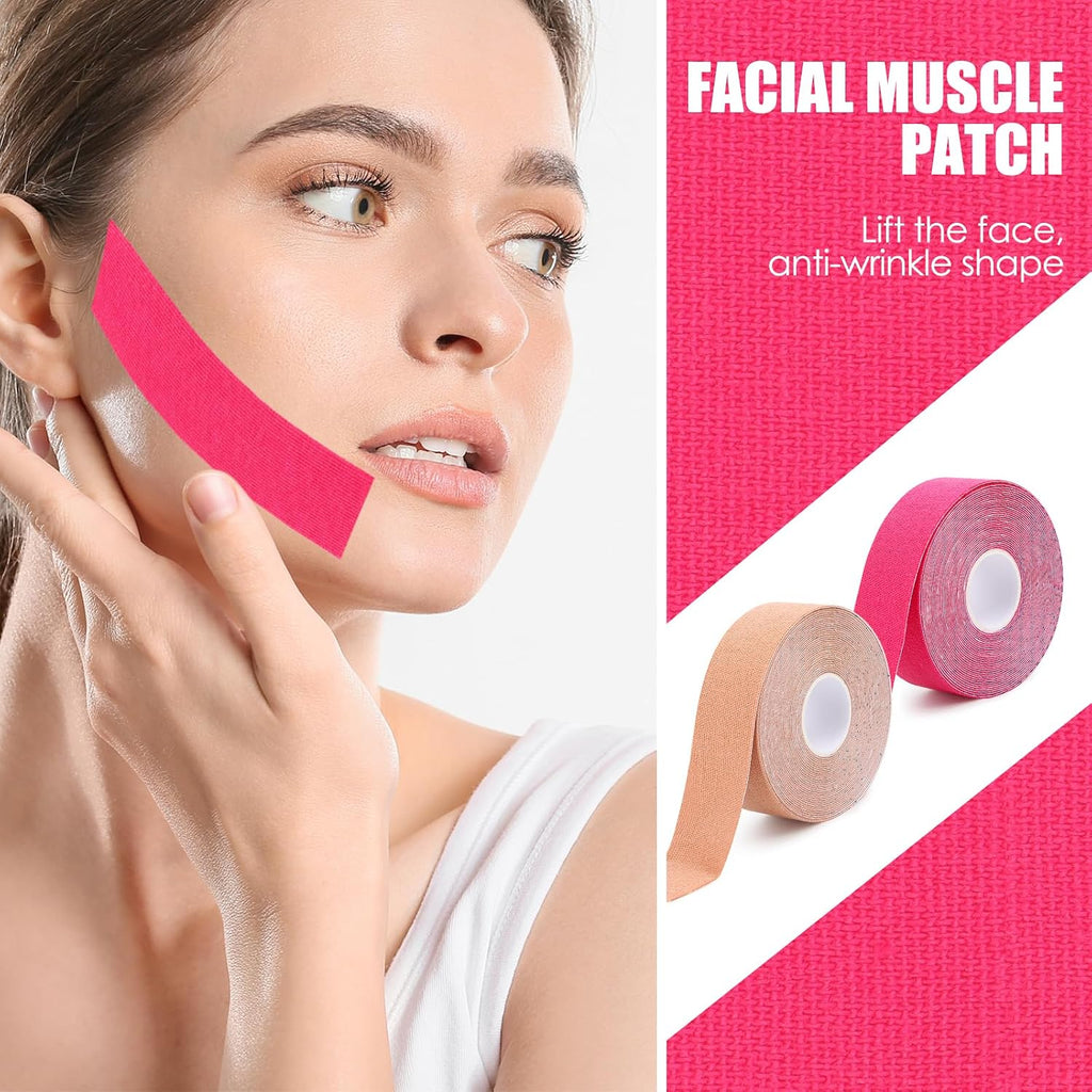 Taśmy do Kinesiotapingu Twarzy (Face Taping)