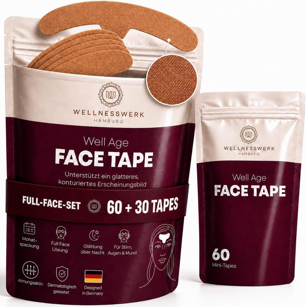 WELLNESSWERK Taśma do Face Tapingu na Całą Twarz