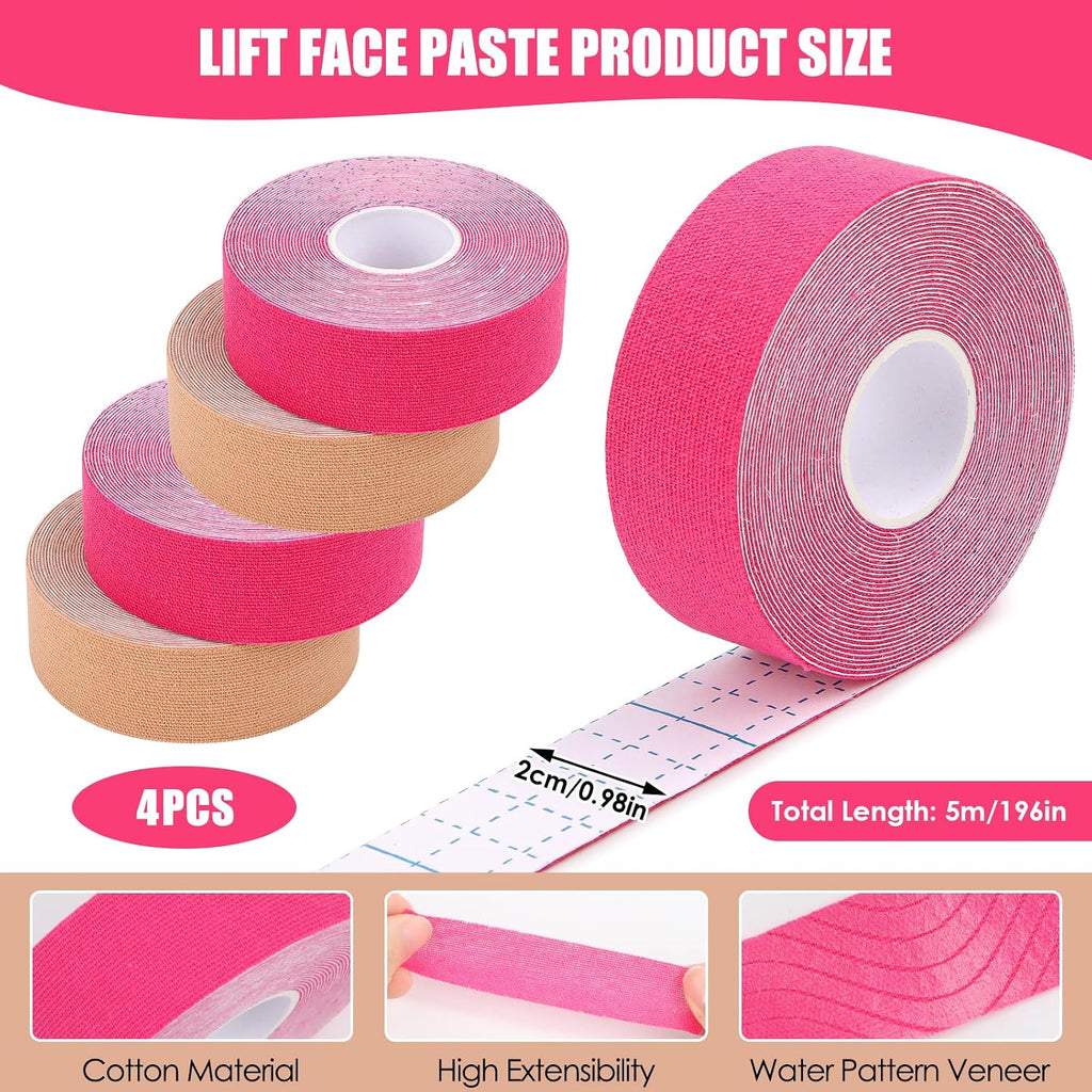 Taśmy do Kinesiotapingu Twarzy (Face Taping)