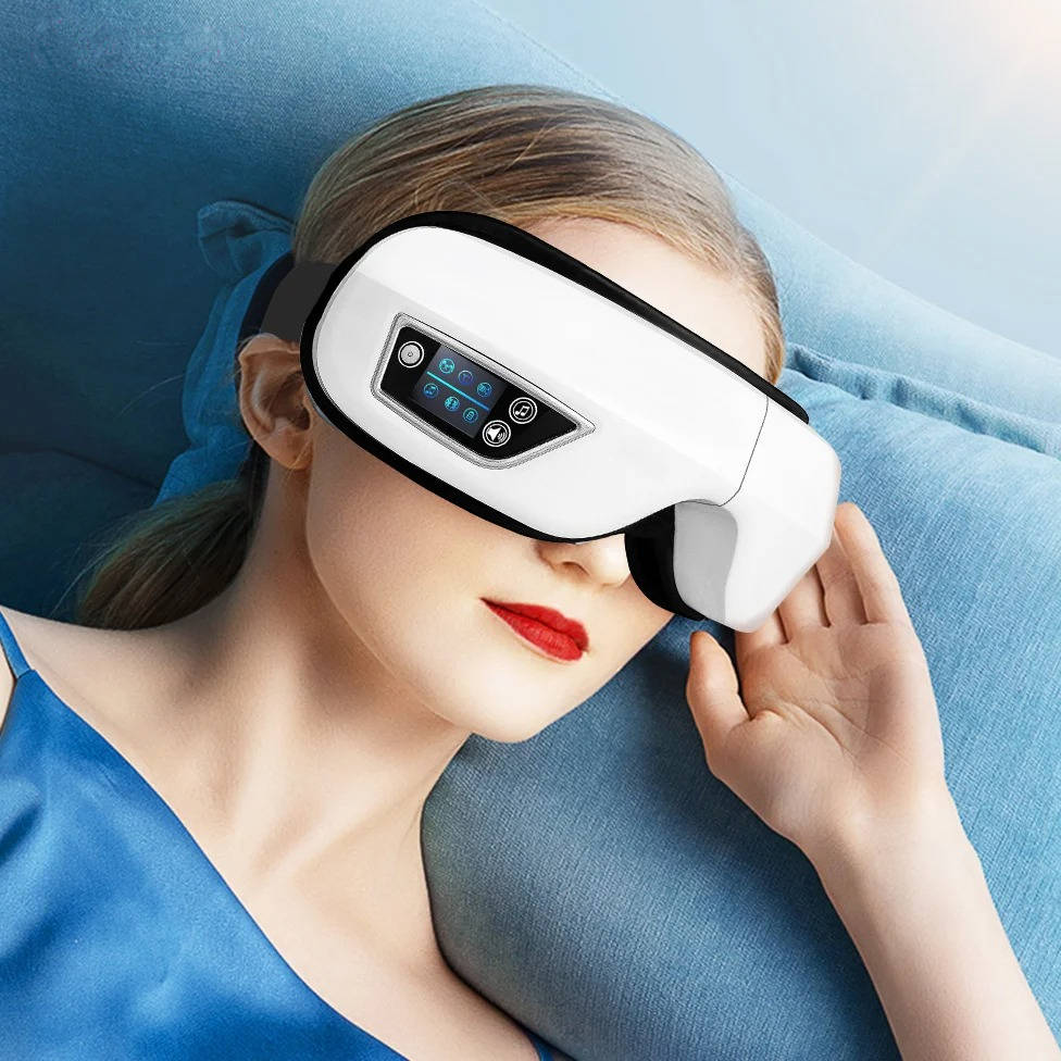 Masażer do Oczu Smart Airbag – Kompresja Powietrzna, Ciepło, Wibracje, Bluetooth