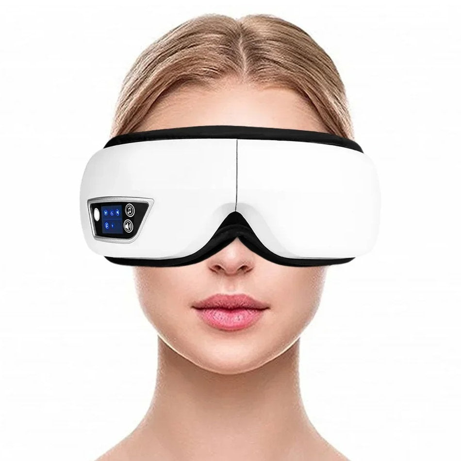 Masażer do Oczu Smart Airbag – Kompresja Powietrzna, Ciepło, Wibracje, Bluetooth